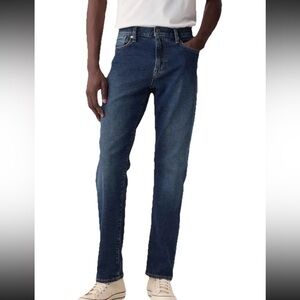Gap Mens Jeans 32x32 Straight Blue Denim New With Tags